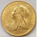 AUSTRALIA 1901 . ONE 1 SOVEREIGN . MELBOURNE . GOLD